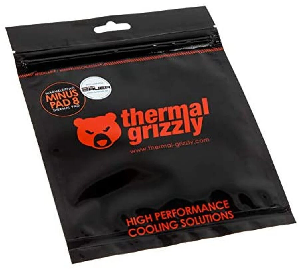 Podložka Thermal Grizzly Minus 8 - 120 × 20 × 1,0 mm, 2 ks