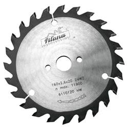 Pilový kotúč SK 91 WZ, O 160 x 2,6 x 20 mm, 24 zubov, ručný, PILANA