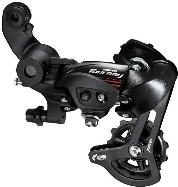 Radiaca páka SHIMANO TOURNEY RD-A070 - čierna 7 rýchlostí.