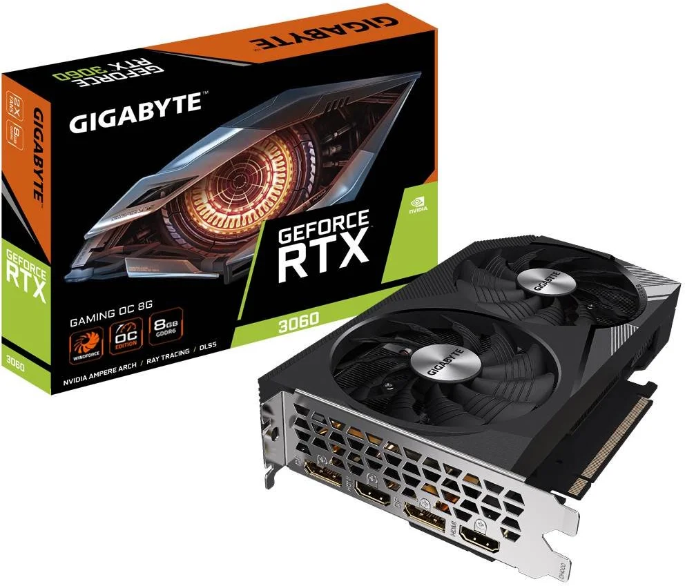 GIGABYTE GeForce RTX 3060 Gaming OC 8G