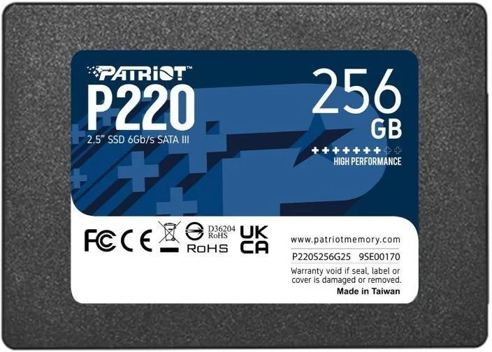 PATRIOT P220 256GB SSD SATA