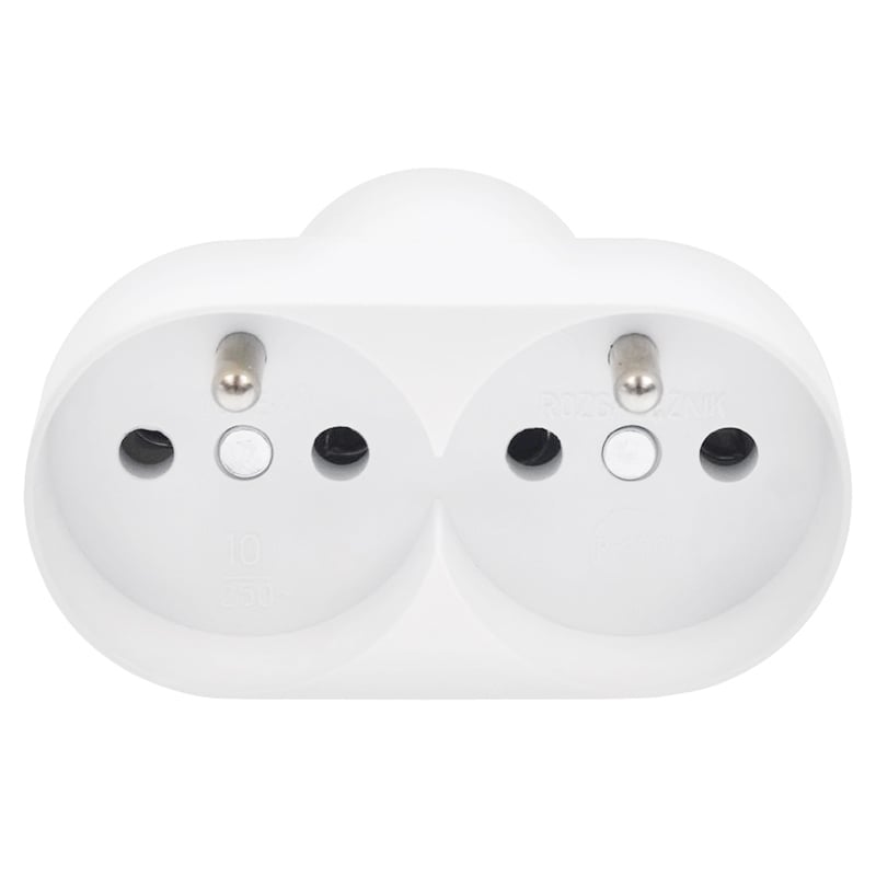 Dvojitý rozbočovač Solight