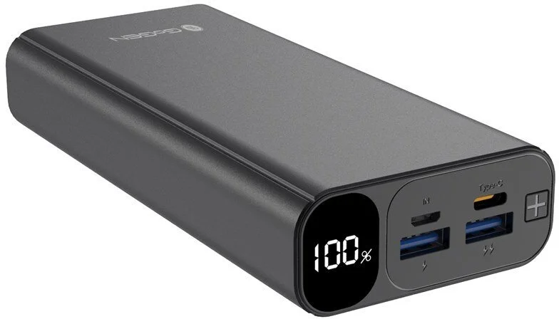 GoGEN 20000 mAh, PB200007, powerbank, čierna