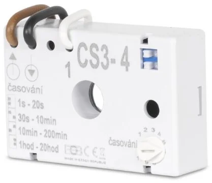 Časový spínač ELEKTROBOCK pod spínačom CS3-4