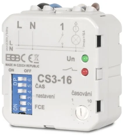 Časový spínač ELEKTROBOCK CS3-16