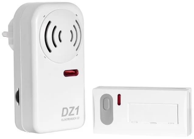 ELEKTROBOCK bezdrôtový zvonček 230V AC DZ1-1