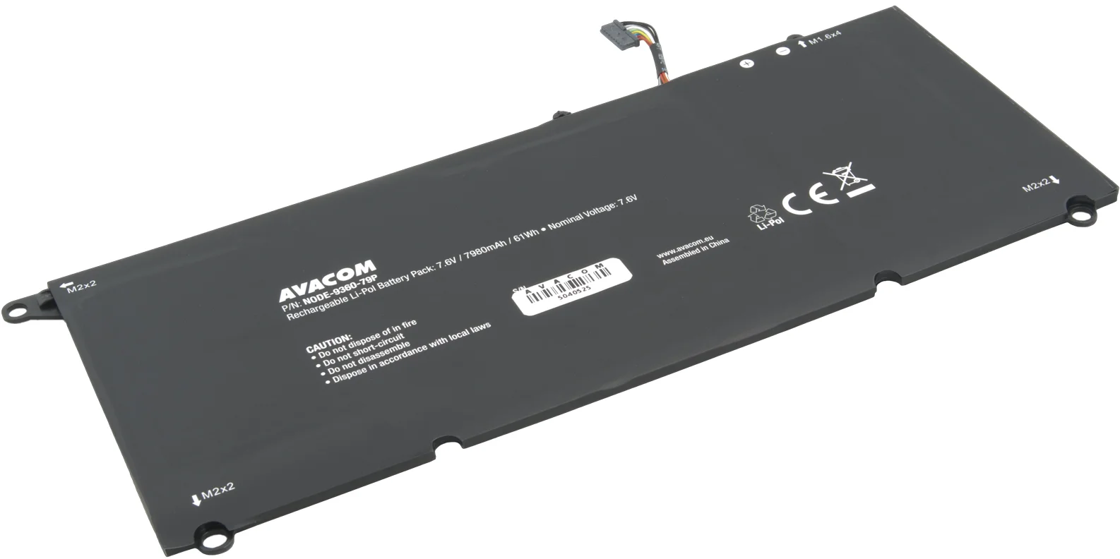AVACOM batéria pre Dell XPS 13 9360 Li-Pol 7,6V 7980mAh 61Wh