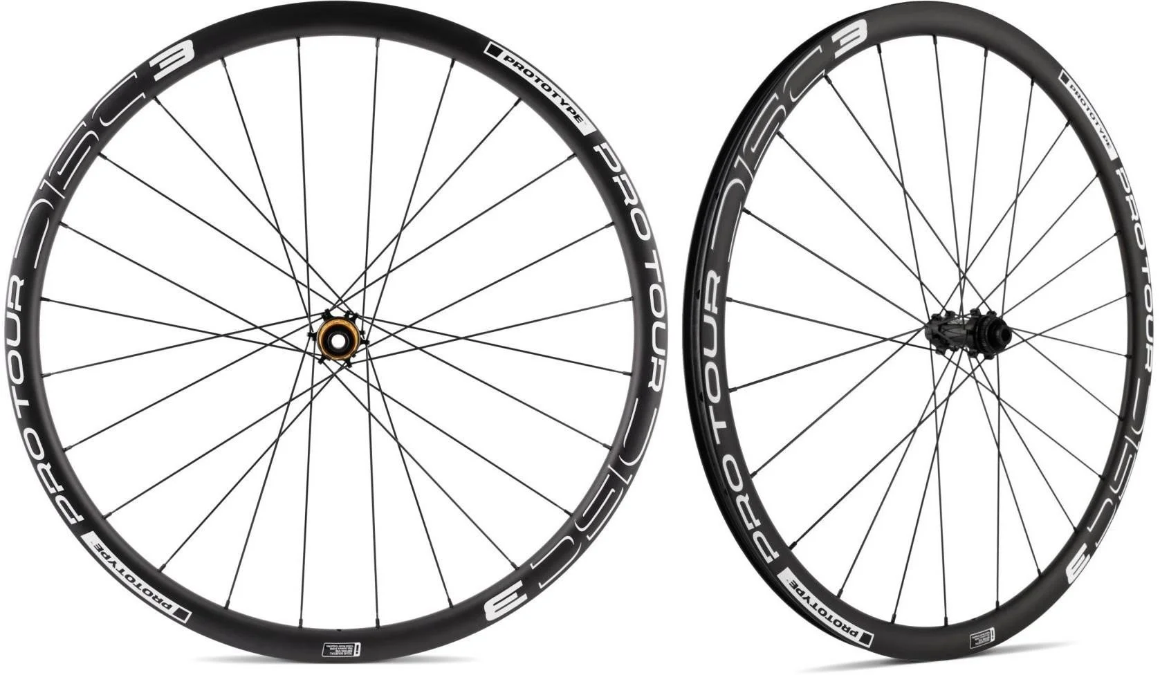 Cestné kolesá PROTOTYPE Pro Tour Disc 3 Black - 100/142 - HG orech