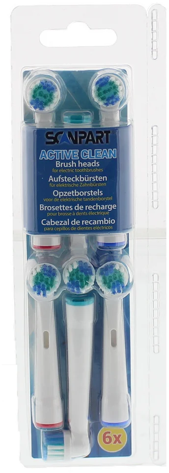 ScanPart Náhradná hlava zubnej kefky ako Oral-B