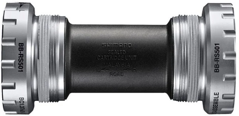 SHIMANO GRX/TIAGRA BB-RS501 2-dielna stredová zložená misa. Integrovaná kľuka 68/70 mm BSA