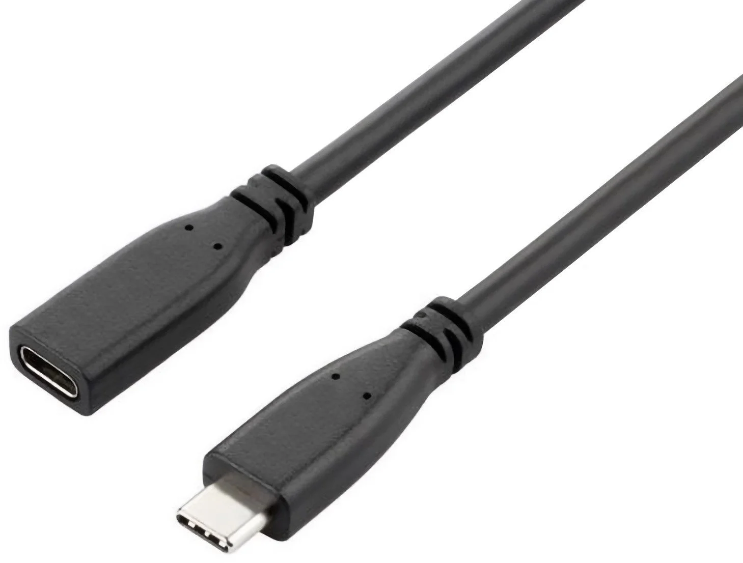 Predlžovací kábel PremiumCord USB-C (USB 3.2 generácie 2), C/male - C/female, 1 m