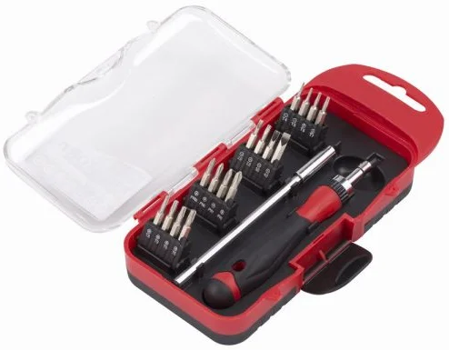 Kreator KRT400007 - Sada bitov s račňou 18ks