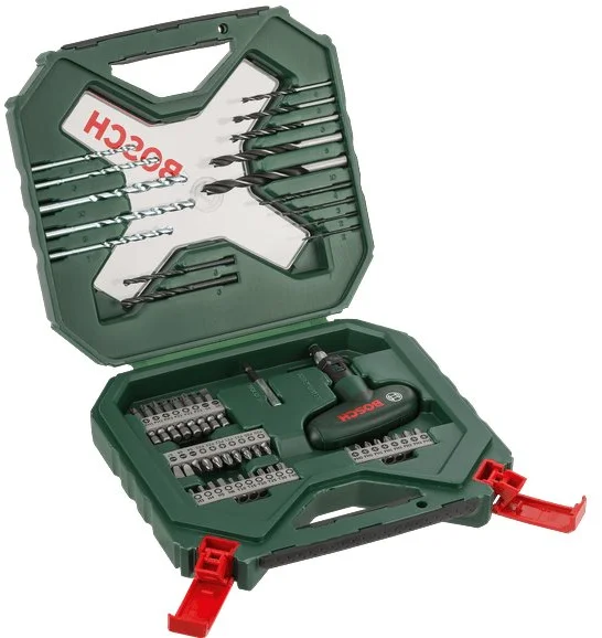 54-dielna sada vrtákov a skrutkovacích bitov Bosch X-Line Classic (2.607.010.610)