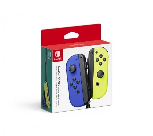 Nintendo Switch Joy-Con, pár, modrá/neonovo žltá