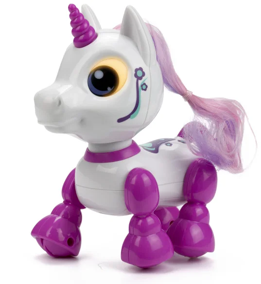 Robot hlavy hore - jednorožec