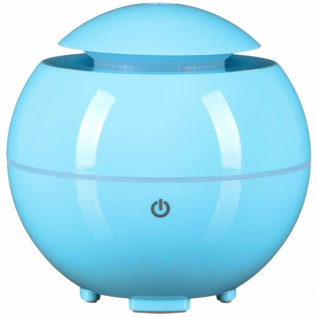 SIXTOL Aroma difuzér Globe modrý lesk 150ml
