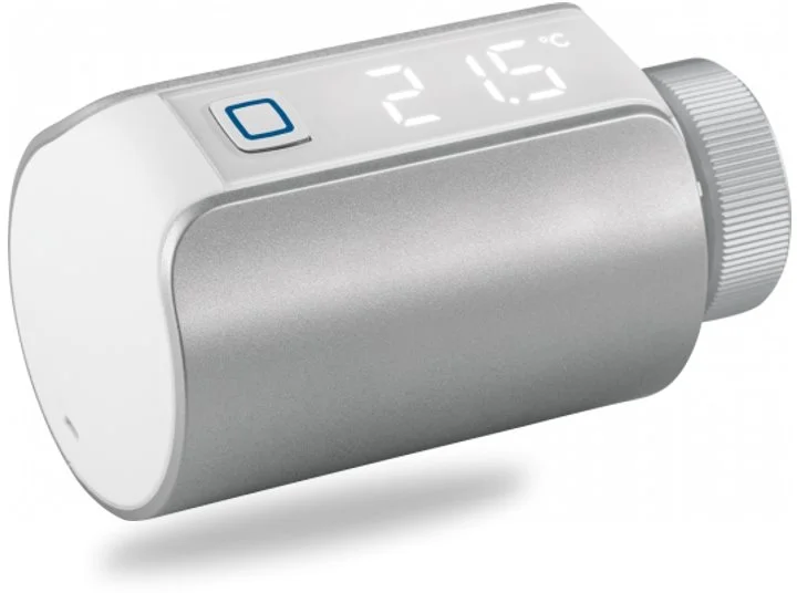 Termostatická hlavica Evo - strieborná - HmIP-eTRV-E-S