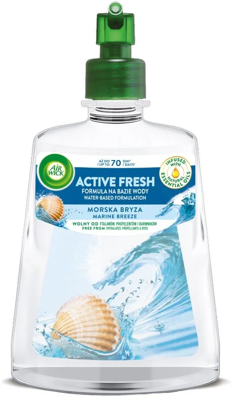 Air Wick Active Fresh Sea Breeze 228ml náhradná kazeta