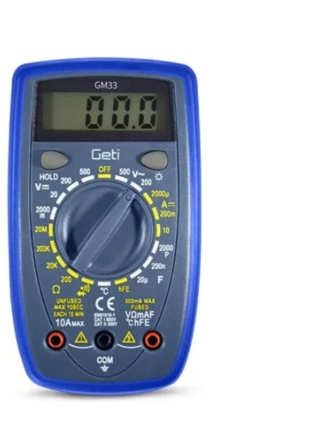 Multimeter Geti GM33A