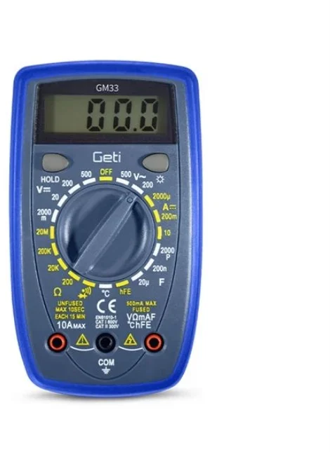 Multimeter Geti GM33C