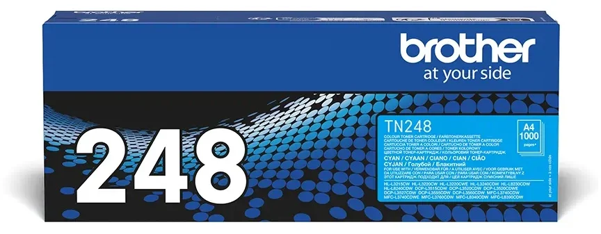 Toner Brother TN-248C cyan (1000 strán) - originálny