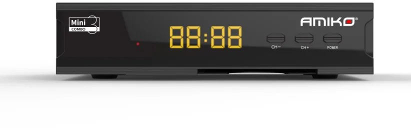 AMIKO Mini Combo 3 - prijímač DVB-S2/T2/C (H.265/HEVC)