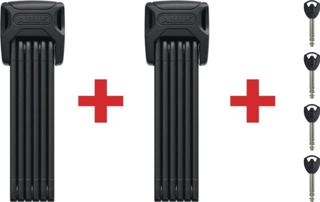 Abus 6000K/90 BK SH TwinSet Bordeaux