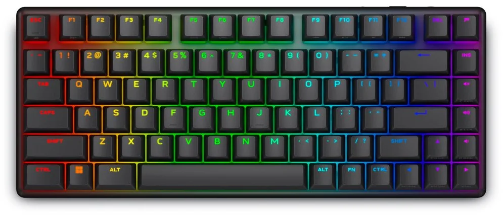 Bezdrôtová herná klávesnica DELL Alienware Pro (USA, Dark Side of the Moon)