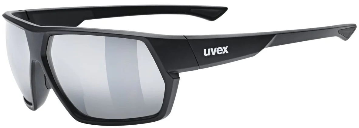Slnečné okuliare UVEX SPORTSTYLE 238 BLACK MATT/MIR. SILVER