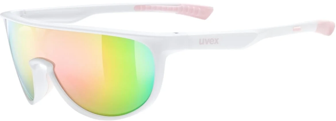 Slnečné okuliare UVEX SPORTSTYLE 515 WHITE MATT/MIR. PINK