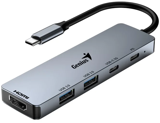Rozbočovač Genius UH-500, sivý