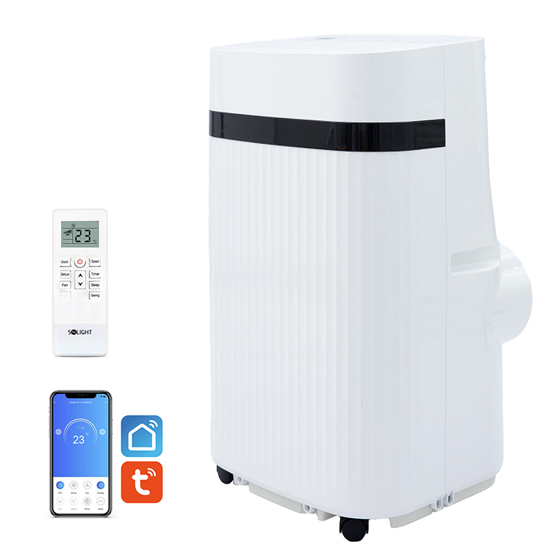 Mobilná klimatizácia Solight 12000 BTU, smart WiFi, chladenie, odvlhčovanie, ventilátor