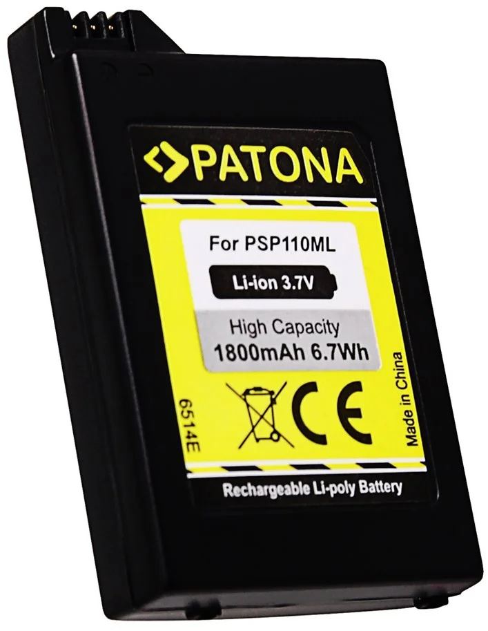 PATONA batéria pre Sony PSP 1000 Portable 1800mAh Li-lon 3,7V