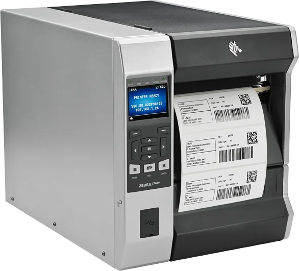 Tlačiareň ZEBRA ZT610 - 600 dpi, BT, LAN, pretáčanie