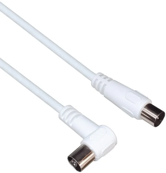 TV kábel PremiumCord M/F konektor 90, 75 Ohm 20 m