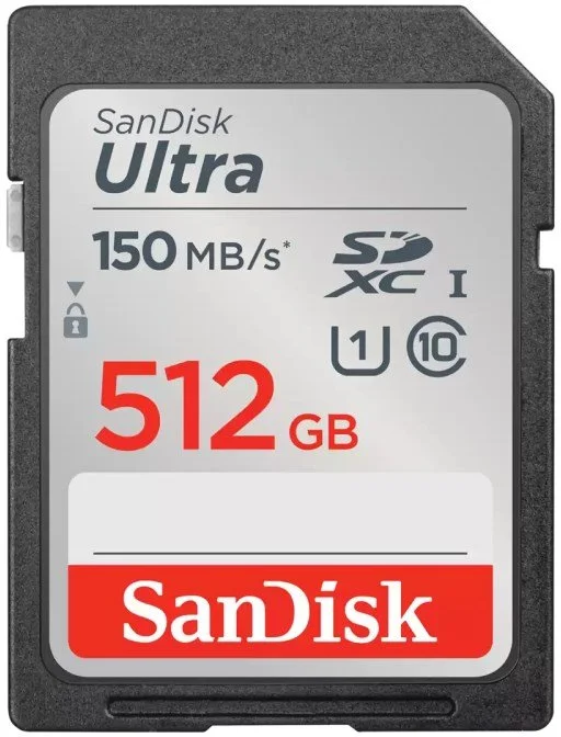 SanDisk SDXC Ultra 512GB 150MB/s