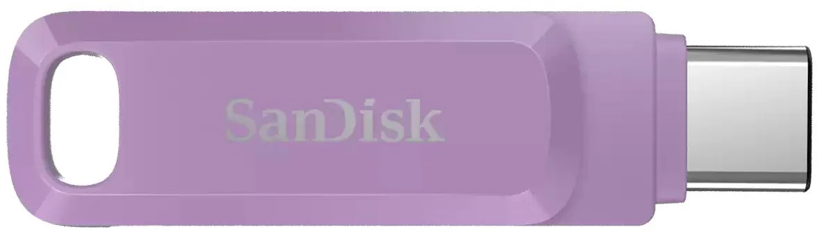 SanDisk Ultra Dual Go 128 GB fialová