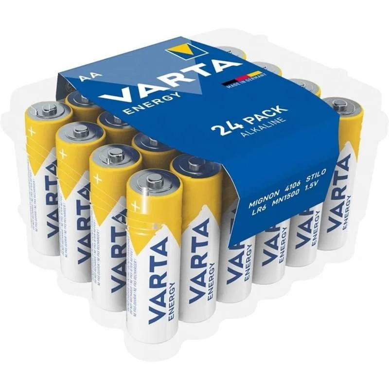 Varta LR6/24, alkalické batérie, AA, 24 ks