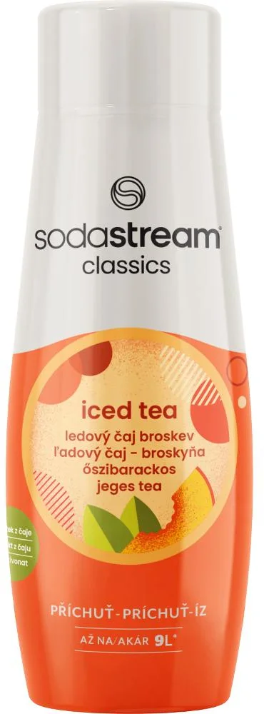 SodaStream Ľadový čaj s príchuťou BROSKEV 440 ml, NOVINKA