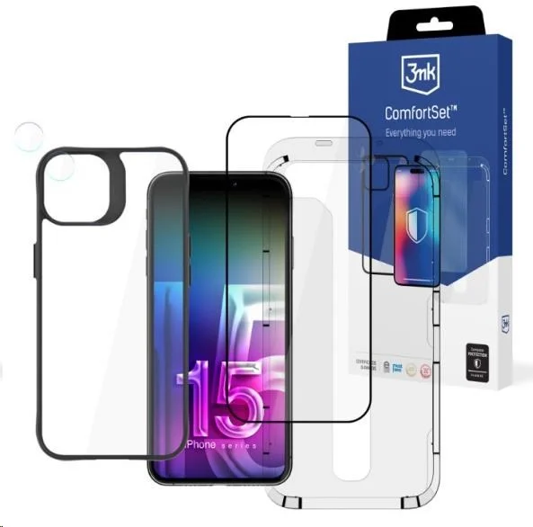 3mk Comfort Set 4 v 1 pre Apple iPhone 15
