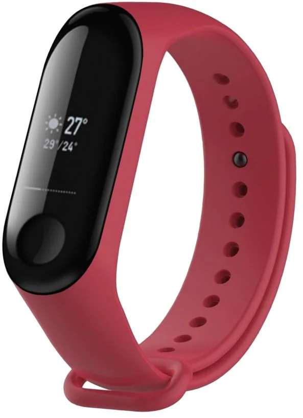 Silikónový remienok FIXED pre Xiaomi Mi Band 3/4, ružový