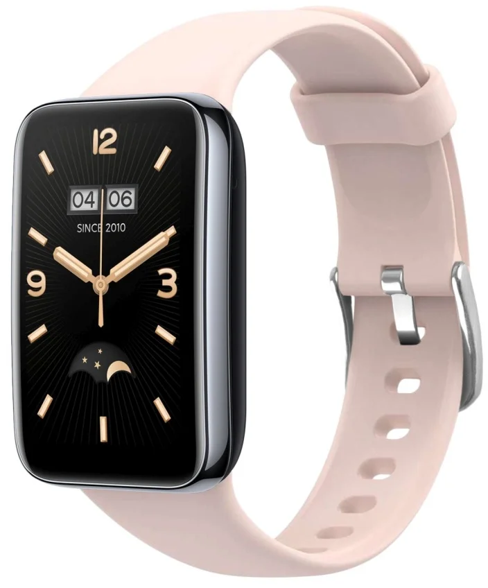 Silikónový remienok FIXED pre Xiaomi Mi Smart Band 7 Pro, ružový
