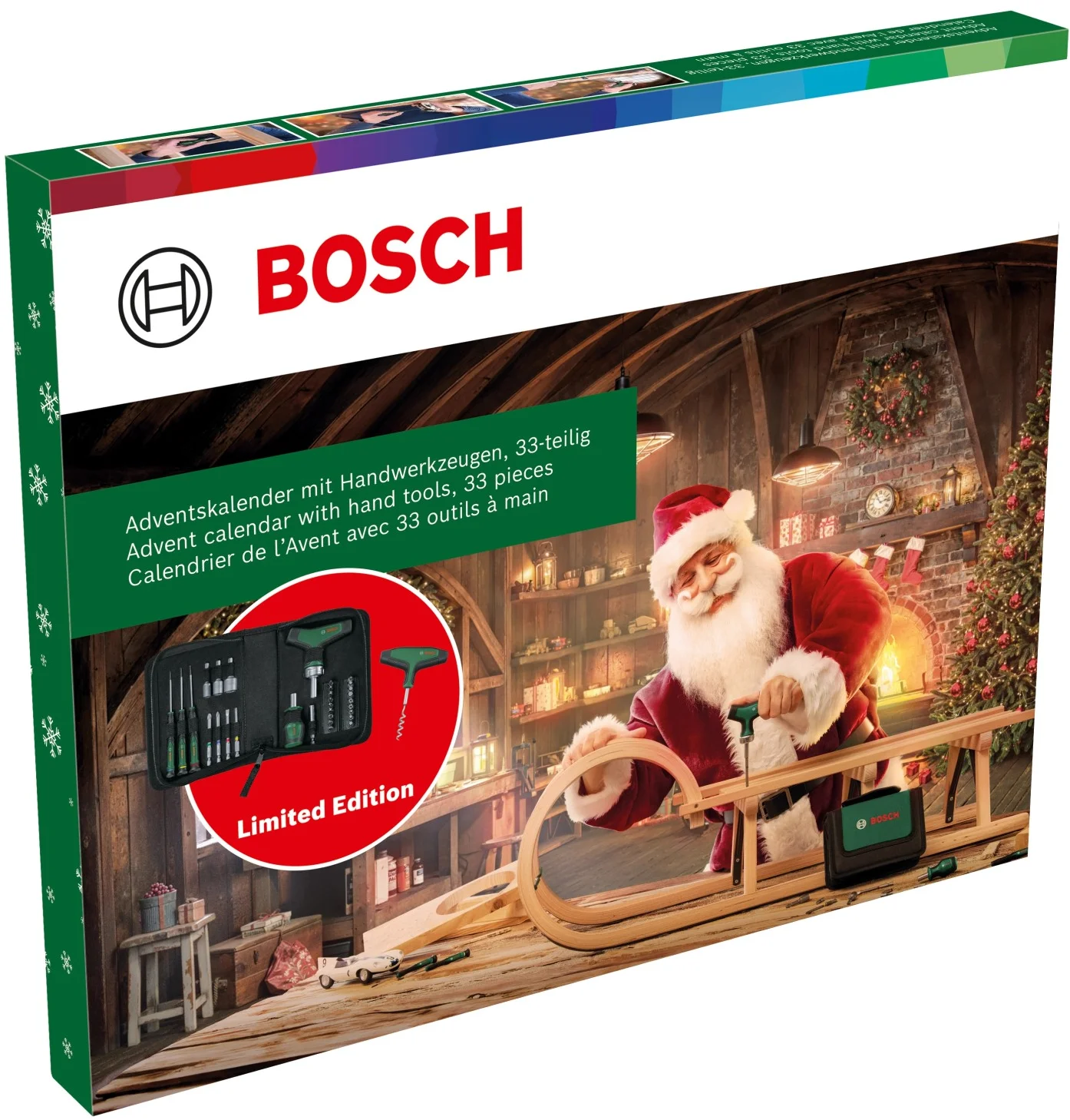 Adventný kalendár Bosch 33 dielov (1.600.A03.49X)