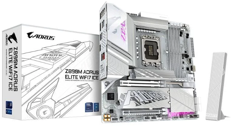 GIGABYTE Z890M AORUS ELITE WF7 ICE