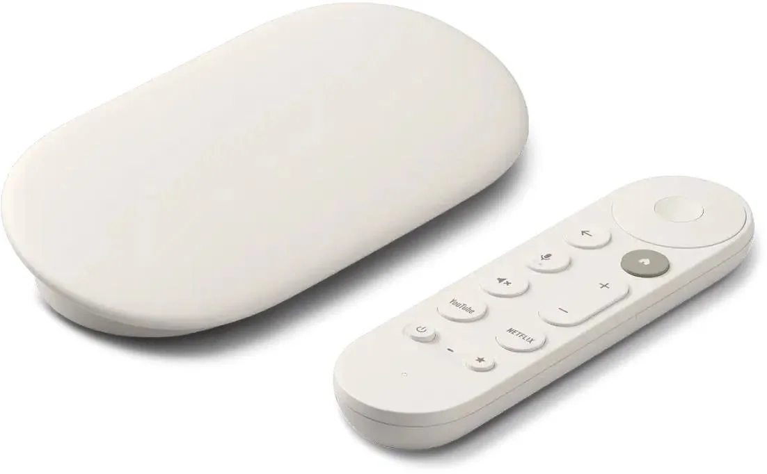 Streamer Google TV 4K, porcelán