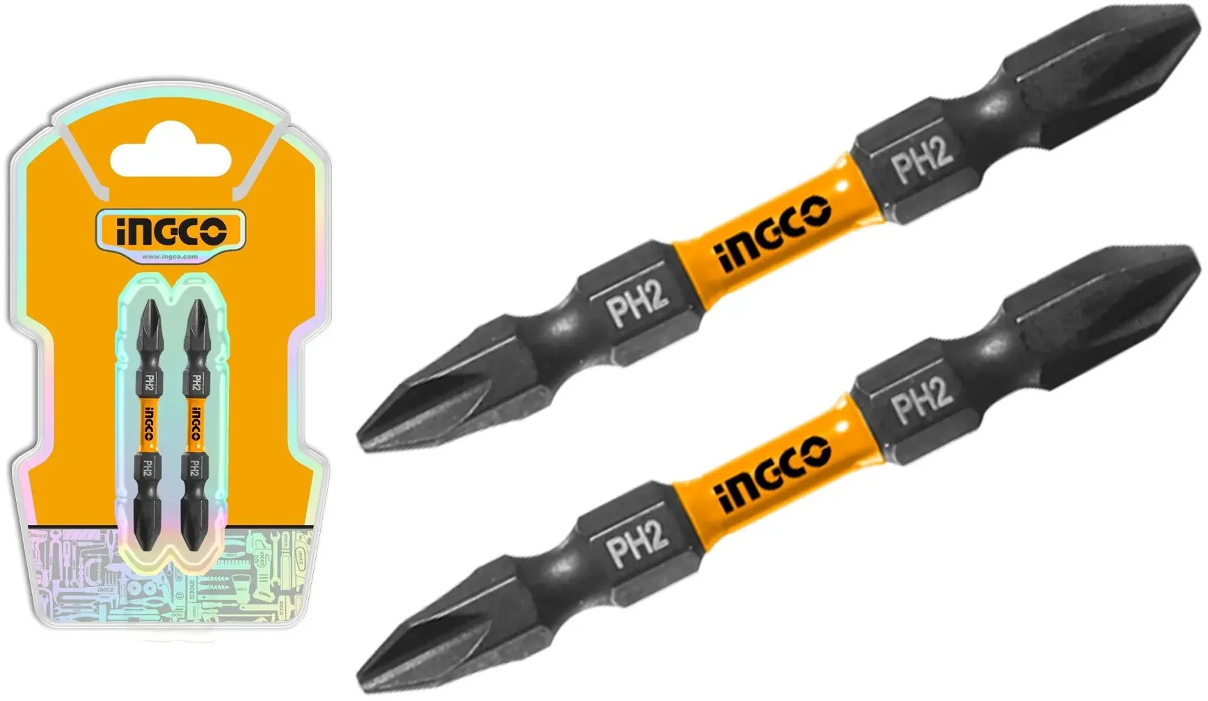 Ingco SDBIM72PH265 Sada bitov 2ks