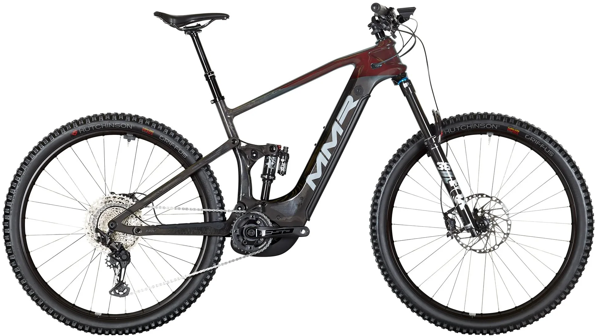 Celoodpružený elektrobicykel MMR X-BOLT 140 30 - Liquid Red N Black - veľkosť S 24/2025