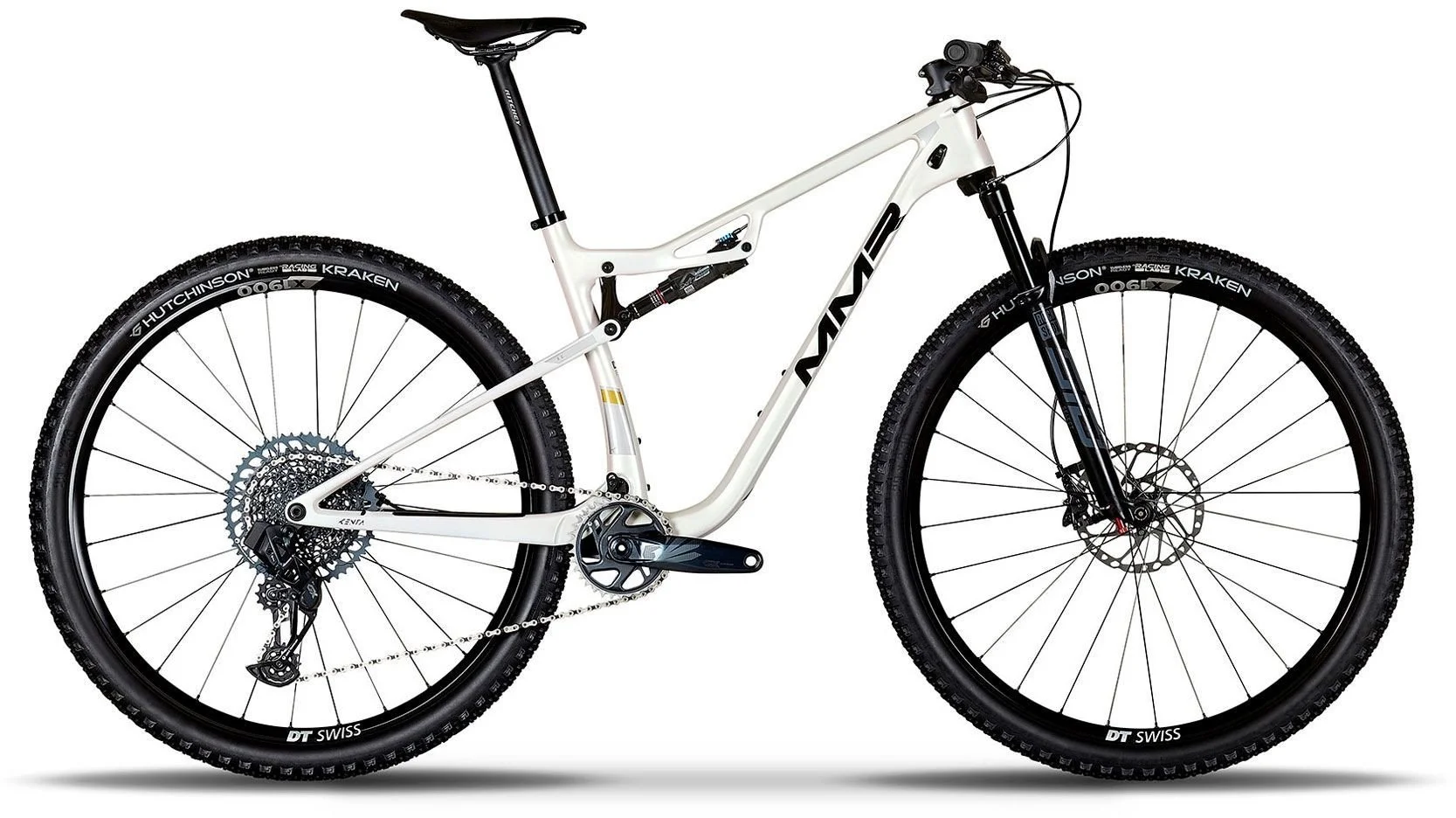 Celoodpružený bicykel MMR KENTA 00 - Pearlwhite N Black - veľkosť M / 24/2025