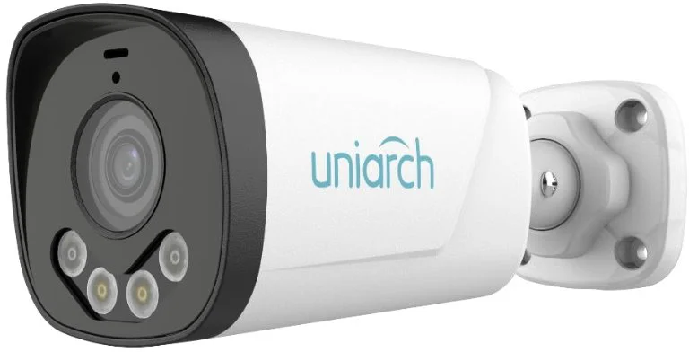 Uniarch by Uniview IP kamera/ IPC-B233-APF40W/ Bullet/ 3Mpx/ 4mm objektív/ 1080p/ Dual color/ IP67/ IR50/ PoE/ Onvif