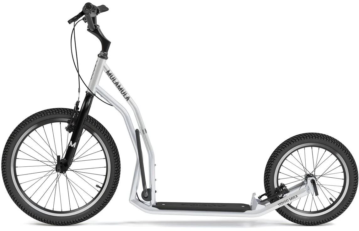 Yedoo Scooter Yedoo Mula - strieborná
